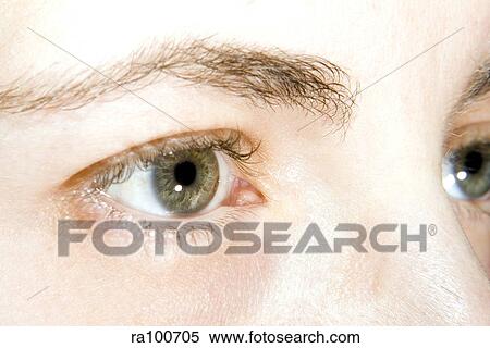 Stock Photography - Eyes close up. Fotosearch
