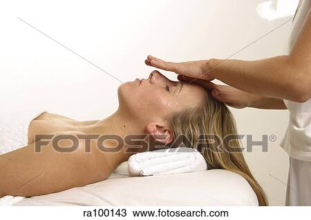 Face massage View Large Photo Image Stock Image - Face massage. Fotosearch