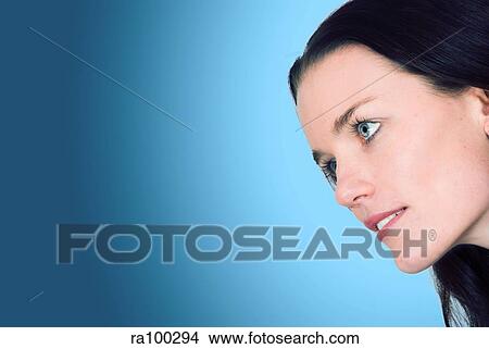 Face to right View Large Photo Image Picture - Face to right. Fotosearch