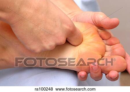 Foot treatment View Large Photo Image Stock Photo - Foot treatment. Fotosearch