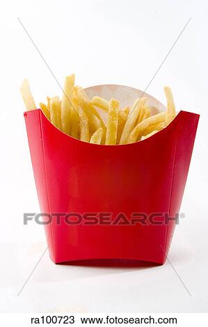 Fries in carton View Large Photo Image Stock Image - Fries in carton. Fotosearch