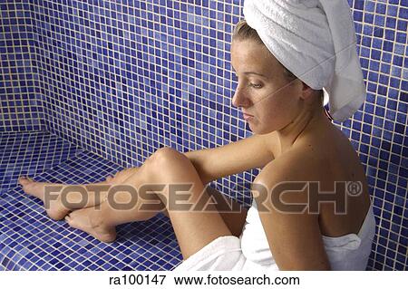 In the sauna View Large Photo Image Stock Photo - In the sauna. Fotosearch