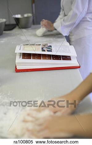 Stock Photography - Making bread. Fotosearch