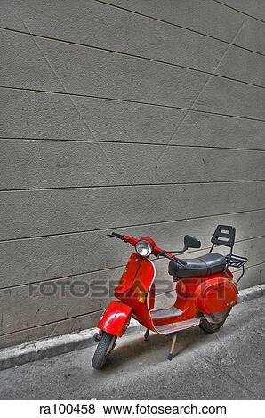 Moped View Large Photo Image Stock Photo - Moped. Fotosearch
