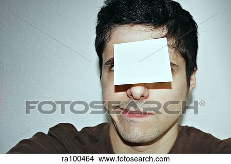 Note on face View Large Photo Image Picture - Note on face. Fotosearch