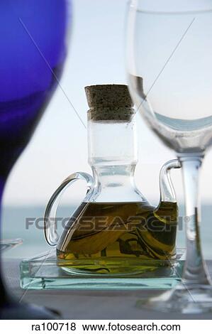 Oil and water glass View Large Photo Image Stock Photo - Oil and water glass. Fotosearch