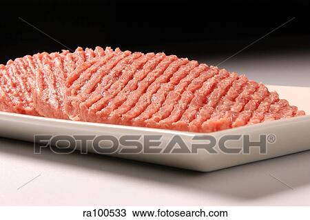 Raw mince meat View Large Photo Image Stock Image - Raw mince meat. Fotosearch