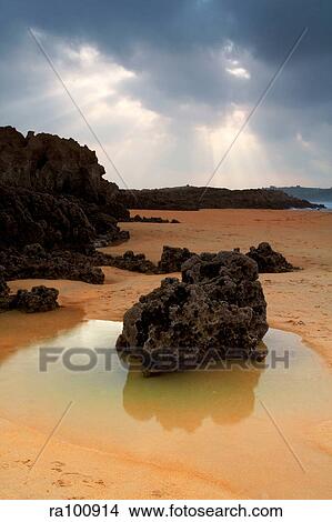 Rocky beach View Large Photo Image Picture - Rocky beach. Fotosearch