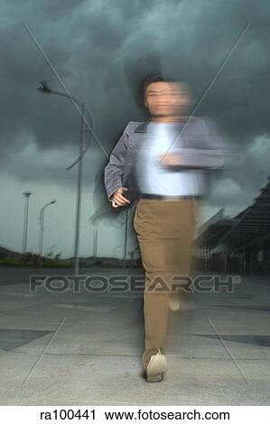Stock Image - Running blur. Fotosearch