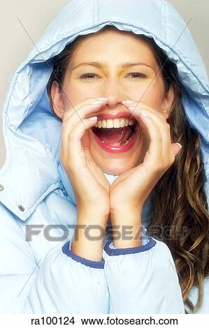 Shouting woman View Large Photo Image Picture - Shouting woman. Fotosearch