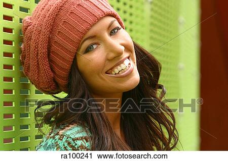 Smiling female View Large Photo Image Stock Image - Smiling female. Fotosearch