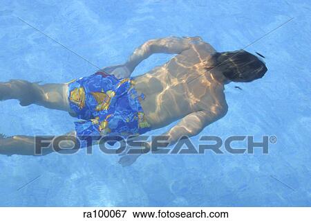 Underwater swimming View Large Photo Image Stock Photo - Underwater swimming. Fotosearch