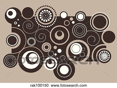 Abstract circles View Large Illustration Clipart - Abstract circles. Fotosearch