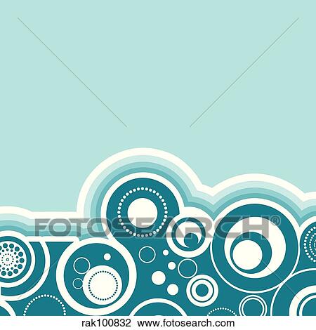 Abstract retro View Large Illustration Drawing - Abstract retro. Fotosearch