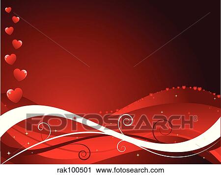 Abstract Valentines View Large Illustration Clip Art - Abstract Valentines. Fotosearch