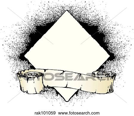 ancient scroll View Large Illustration Stock Illustration - ancient scroll. Fotosearch