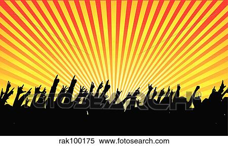 Audience View Large Illustration Stock Illustration - Audience. Fotosearch