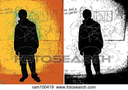 black rabbi View Large Illustration Stock Illustration - black rabbi. Fotosearch