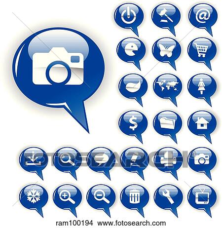 Stock Illustration - blue. Fotosearch