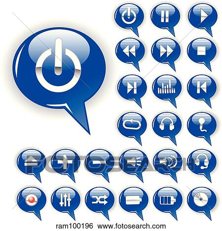 blue View Large Illustration Stock Illustration - blue. Fotosearch