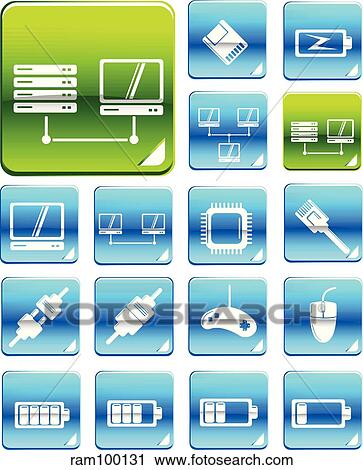 blue tech View Large Illustration Clip Art - blue tech. Fotosearch