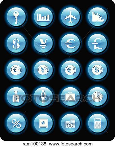 business blue View Large Illustration Stock Illustration - business blue. Fotosearch