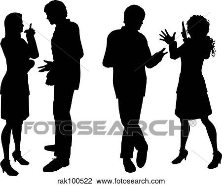 business people View Large Illustration Drawing - business people. Fotosearch