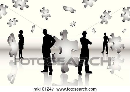 business solutions View Large Illustration Stock Illustration - business solutions. Fotosearch