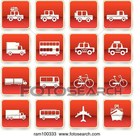 car icons View Large Illustration Drawing - car icons. Fotosearch