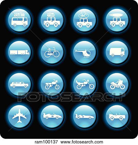 Stock Illustration - carblue. Fotosearch