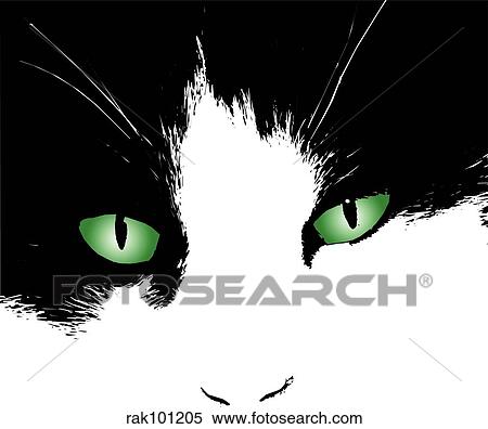 Stock Illustration - cats eyes. Fotosearch