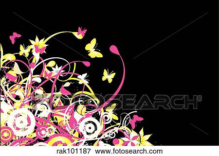 Stock Illustration - chaotic nature. Fotosearch
