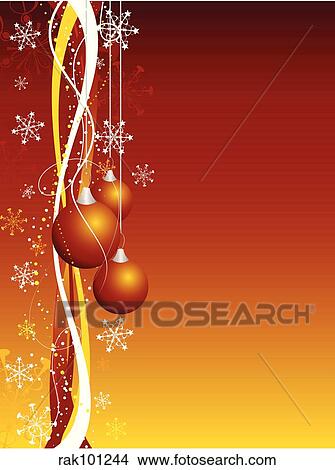 Stock Illustration - Christmas background. Fotosearch