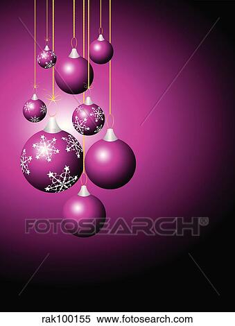 Stock Illustration - christmas decorations. Fotosearch