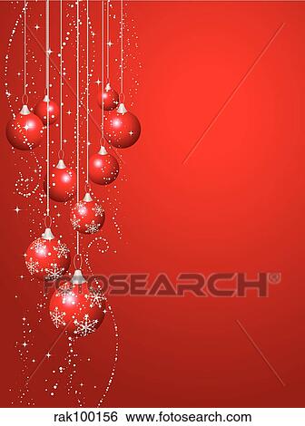 Stock Illustration - Christmas decorations. Fotosearch