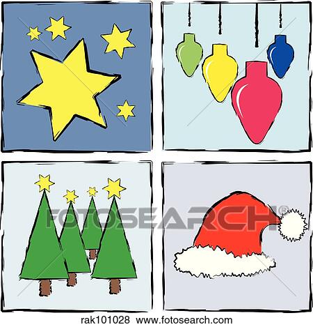 Christmas View Large Illustration Stock Illustration - Christmas. Fotosearch