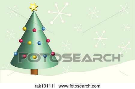 christmas tree View Large Illustration Clip Art - christmas tree. Fotosearch
