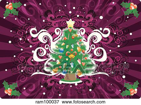 Stock Illustration - christmas tree. Fotosearch