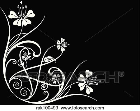 Corner decoration View Large Illustration Stock Illustration - Corner decoration. Fotosearch