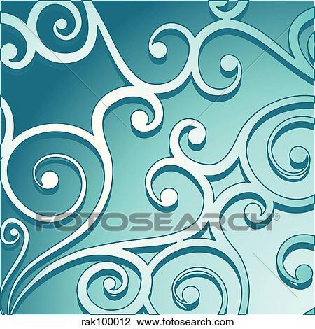Decorative background View Large Illustration Drawing - Decorative background. Fotosearch