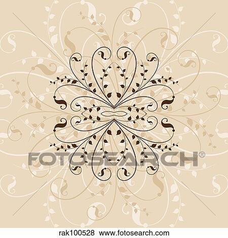 Decorative background View Large Illustration Stock Illustration - Decorative background. Fotosearch