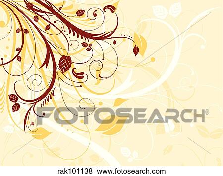 decorative background View Large Illustration Stock Illustration - decorative background. Fotosearch