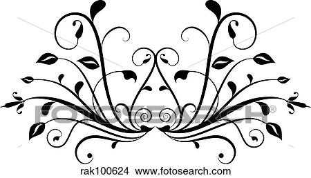 Stock Illustration - Decorative element. Fotosearch