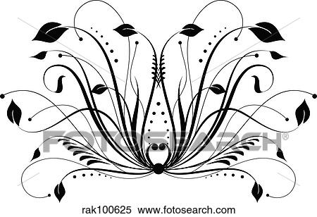 Stock Illustration - Decorative element. Fotosearch