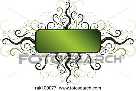 Decorative frame View Large Illustration Stock Illustration - Decorative frame. Fotosearch