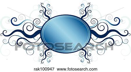 Decorative frame View Large Illustration Stock Illustration - Decorative frame. Fotosearch