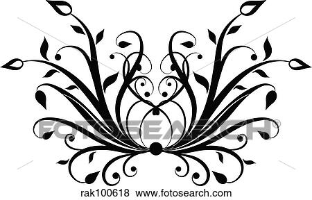 Decorative ornament View Large Illustration Stock Illustration - Decorative ornament. Fotosearch