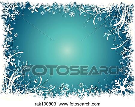 Decorative snowflake background View Large Illustration Drawing - Decorative snowflake background. Fotosearch