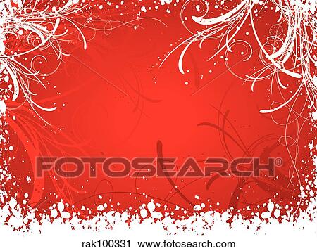 decorative winter abstract View Large Illustration Clip Art - decorative winter abstract. Fotosearch