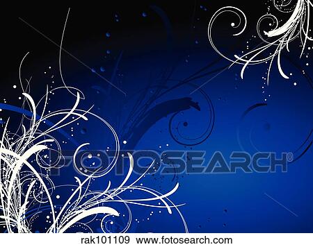 Stock Illustration - Decorative winter background. Fotosearch